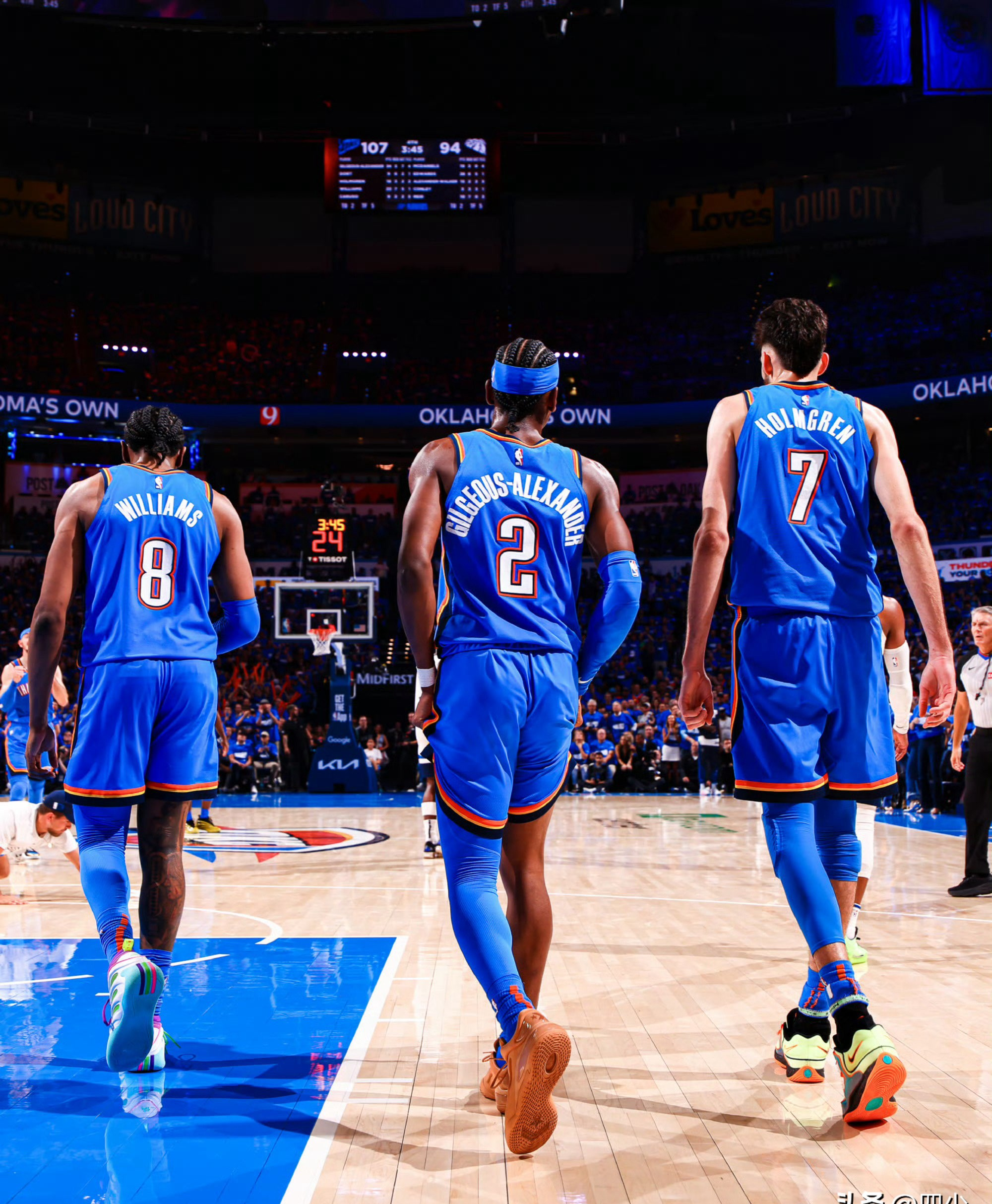 雷霆险胜雄鹿，乔治带队取胜